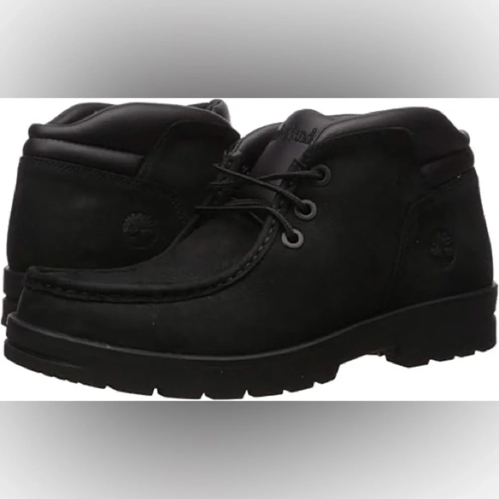 Timberland Black Newtonbrook Moc Toe Chukka Boots Size 10.5
